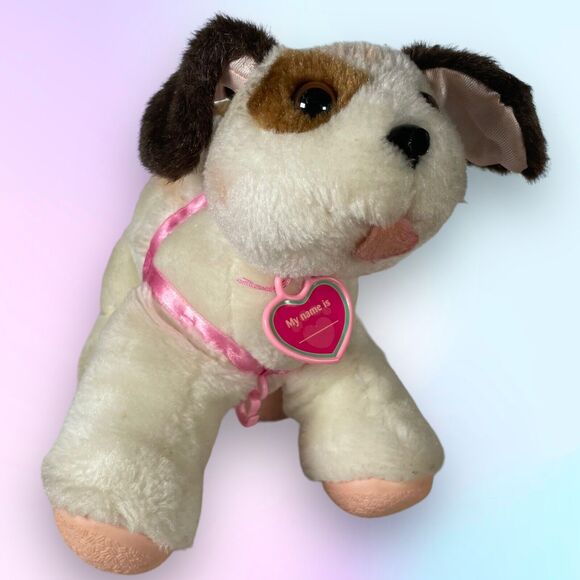 1996 Cap Toys Tuggles the Walking Pup w/ Name tag & Harness Dog Plush - Picture 1 of 16